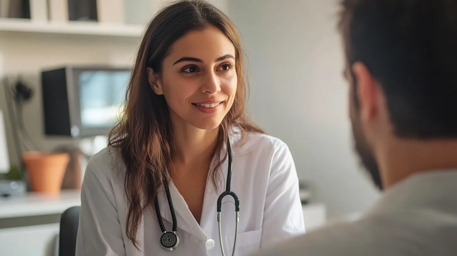 Doctor providing comprehensive primary care services at Red Canyon Medical Clinic